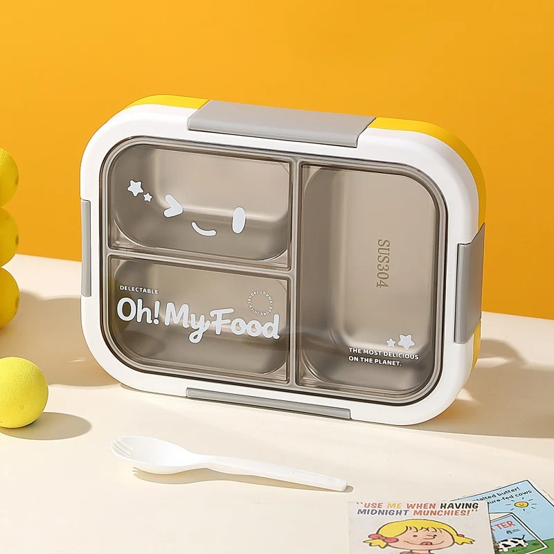 Mehrfach-Compartment Edelstahl Bento Box