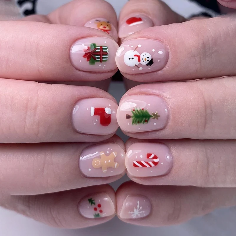 Festliche, urlaubsbezogene Nagelkunst-Verlängerungen Karnz 1789713259
