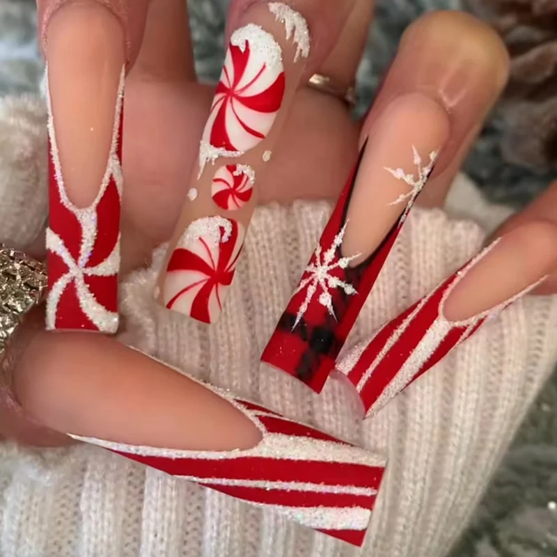 Urlaubs-Themen Stiletto-Nagelkunstverlängerungen Karnz