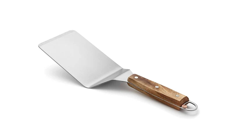 stabile Grill- und Bratpfannen-Spachtel aus Akazienholz, 36,2 cm