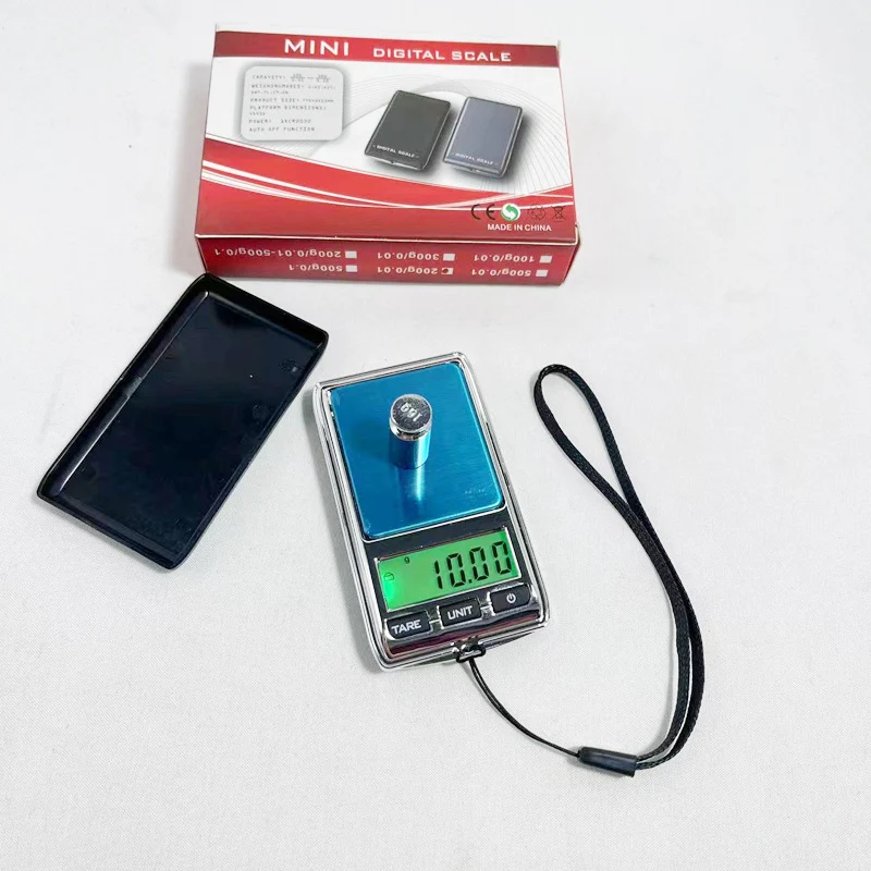 Kompakte digitale Taschenwaage