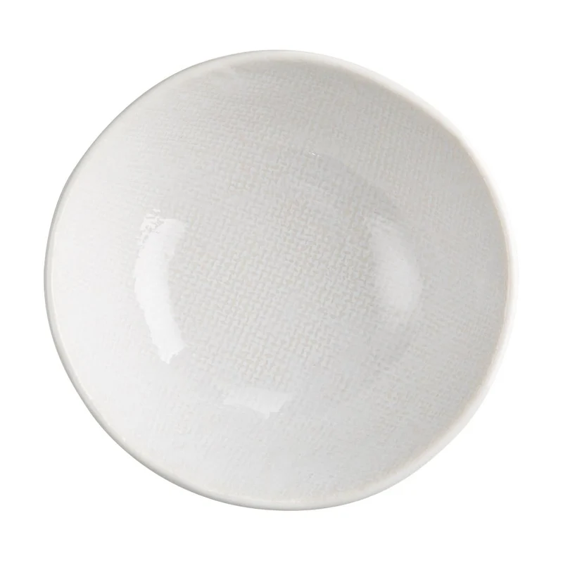 Denim White Coupe Sklede 160mm | Olympia Komplet 6 Kosov | Porcelan, Zložljive