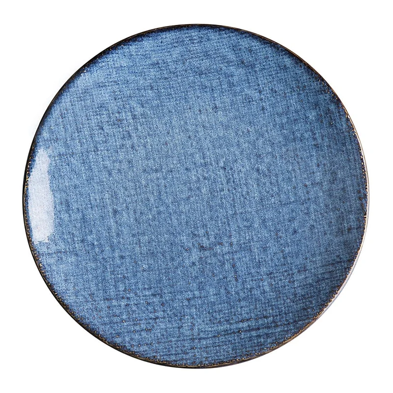 Denim Blue Coupe Krožniki 230mm | Olympia Komplet 6 Kosov | Porcelan, Zložljivi