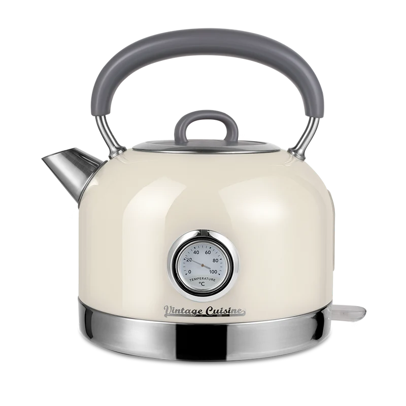 Retro-Wasserkocher mit Thermometer Vintage Cuisine