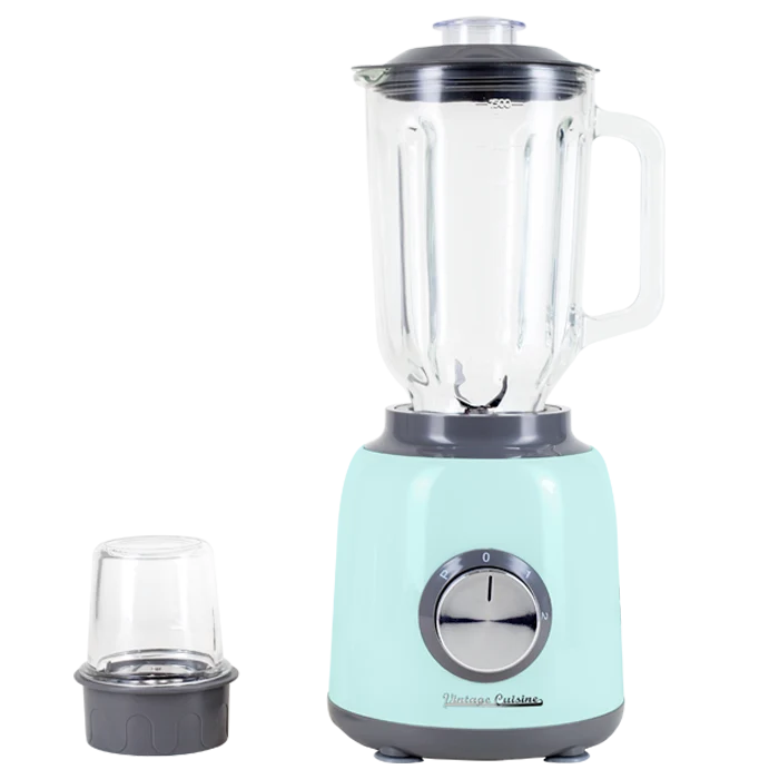 Retro-Standmixer mit Minizerkleinerer von Vintage Cuisine