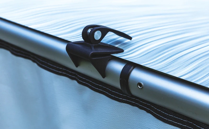 Thule Fabric Clamps Tuchklammern – 2er-Set für Markisen-Spannstangen
