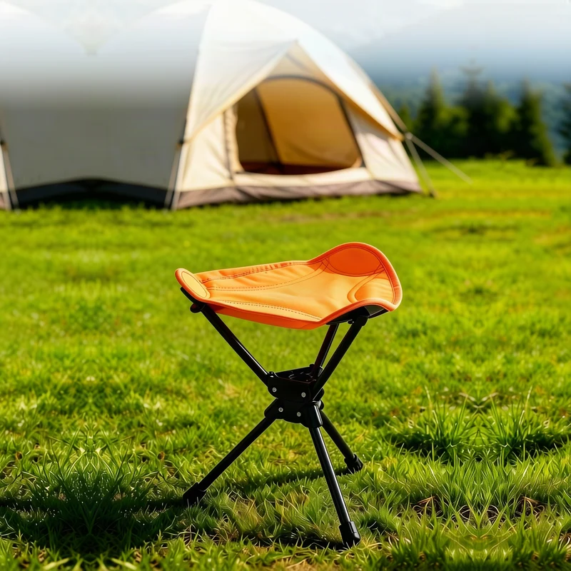 Campingstuhl, Dreibein, faltbar, leicht