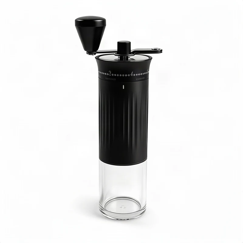 Handkaffeemühle mit Stahlkern, Luxus-Design