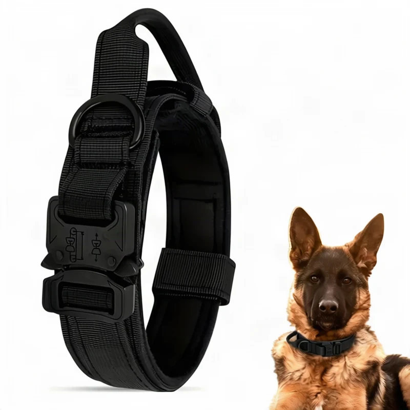Taktisches Hundehalsband aus Nylon