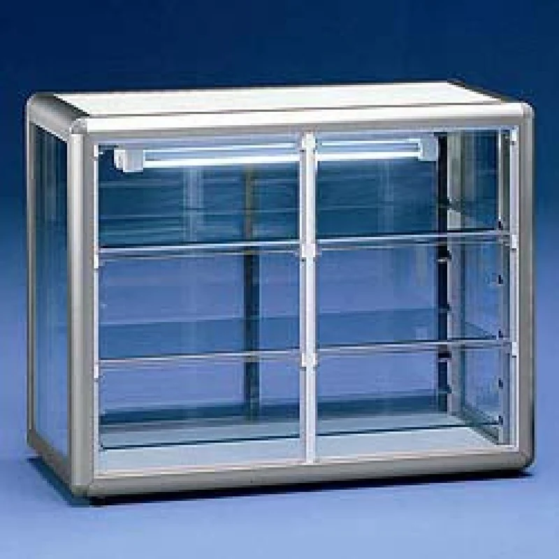 Aufsatzkühlvitrine 3-seitig verglast , 900 mm, ORIZONT200QN-AL-S-RO