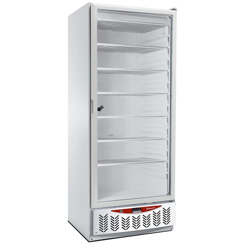 Tiefkühlschrank mit Glastür , 525 L , GN 2/1 & 600x400 , Stille Kühlung, NFT55-R2G