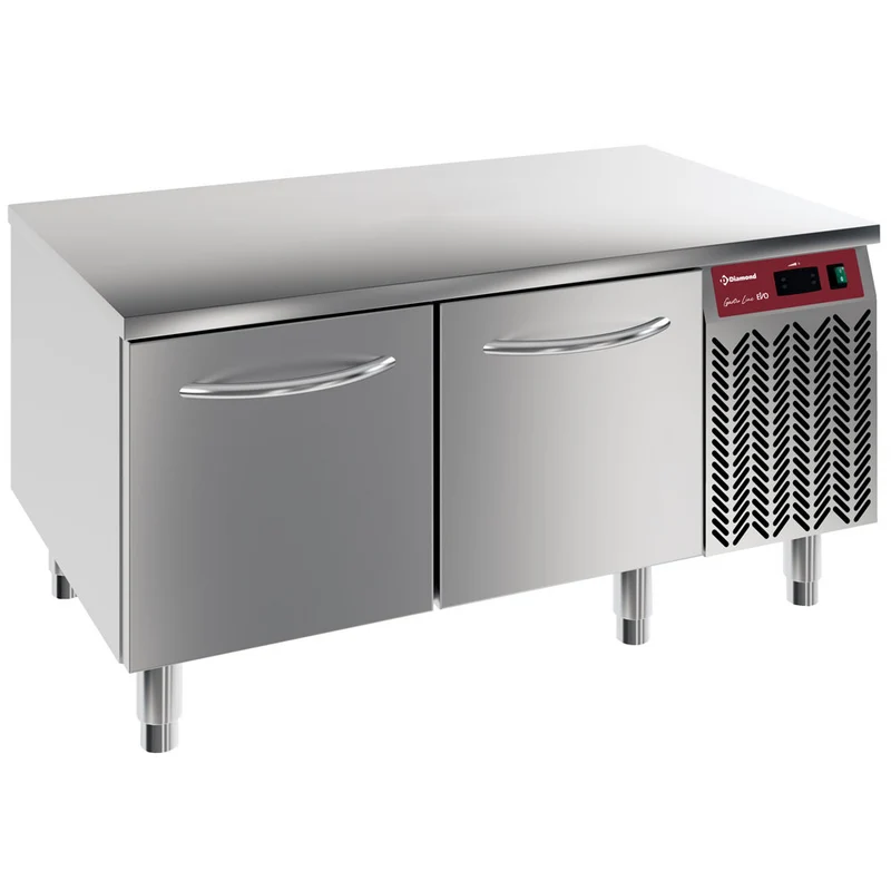 Profi Gefrierunterbau mit 2 Schubladen , GN 1/1 , B: 1200 mm, N77/B212G-9L