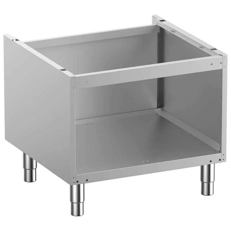 Offener Unterbau aus Edelstahl , 700 mm Breite, N7/BA7-RN
