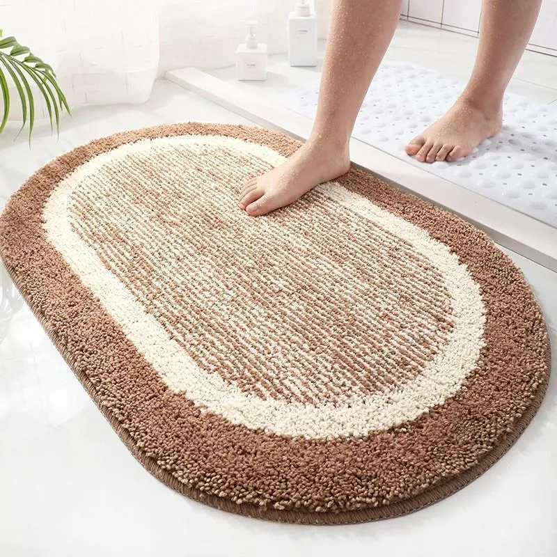 Plüsch Mikrofaser Badezimmerteppich Karnz