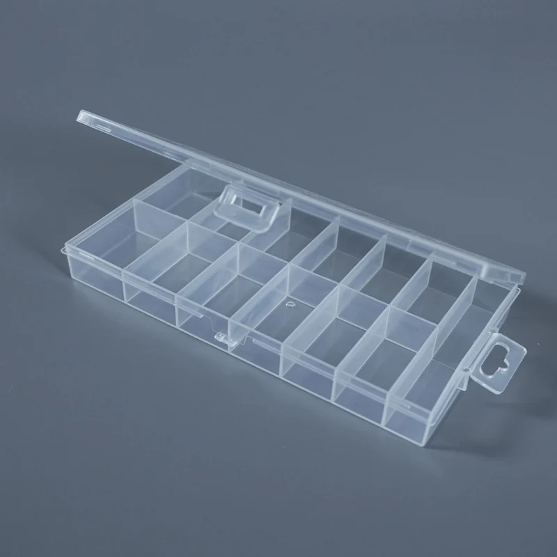 Transparente Trennwand Aufbewahrungsbox Karnz