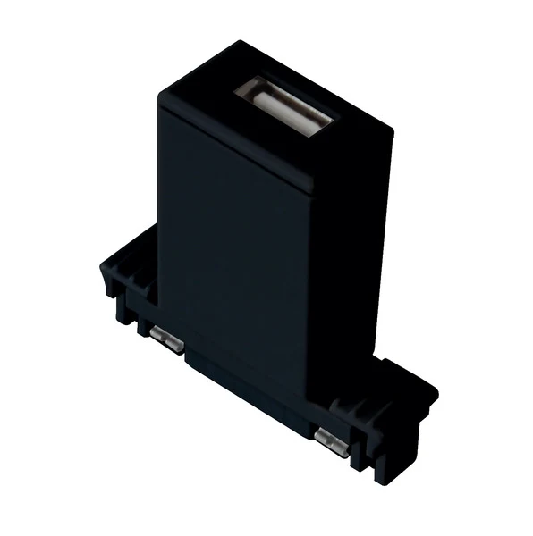 USB-Port für Stromschienensystem – Schwarz, 5 V , 2 A