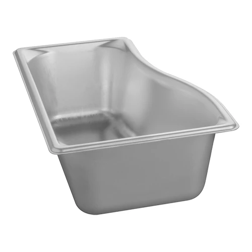 Vollrath Wild Shape GN 1/3 gastronorm posoda iz nerjavnega jekla | stranski model | 100 mm | 3.6 L
