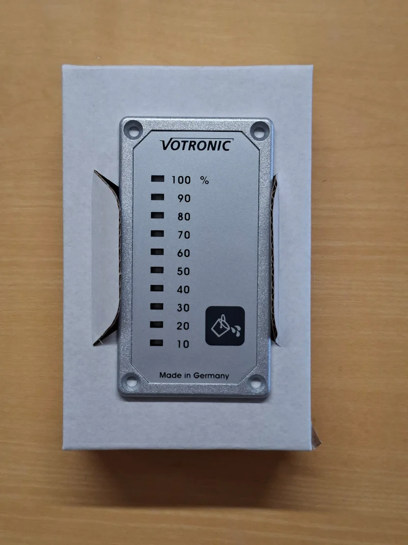 VOTRONIC LED-Abwasseranzeige S – Tank-Füllstandsanzeige 12 V
