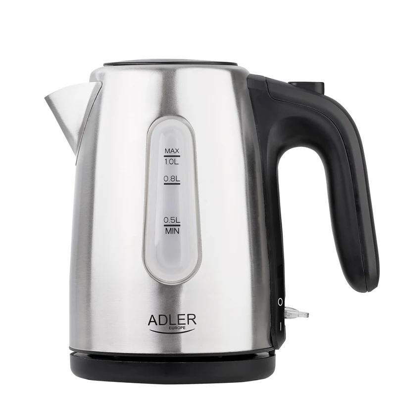 Adler AD 1273 Edelstahl Wasserkocher 1 L 1200 W