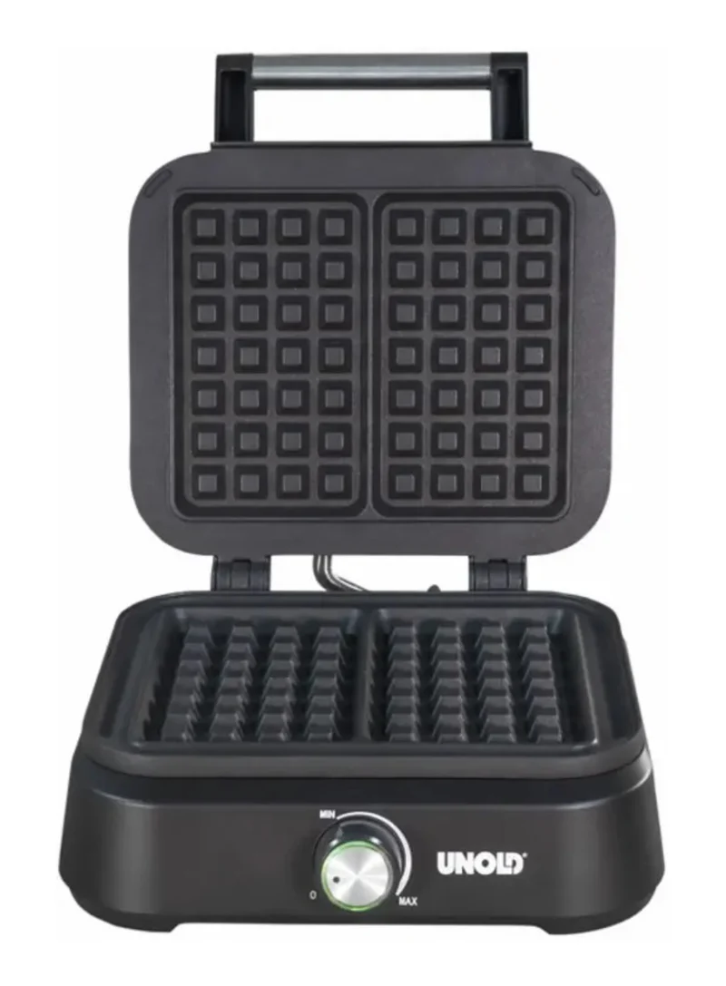 Unold 48275 Belgisches Waffeleisen Brüssel Waffeleisen Schwarz