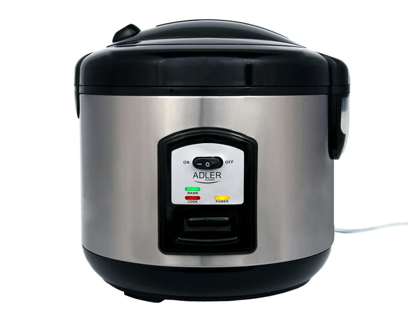 Adler AD 6406 Reiskocher (Dampfgarer) 1,5 L Edelstahl / schwarz