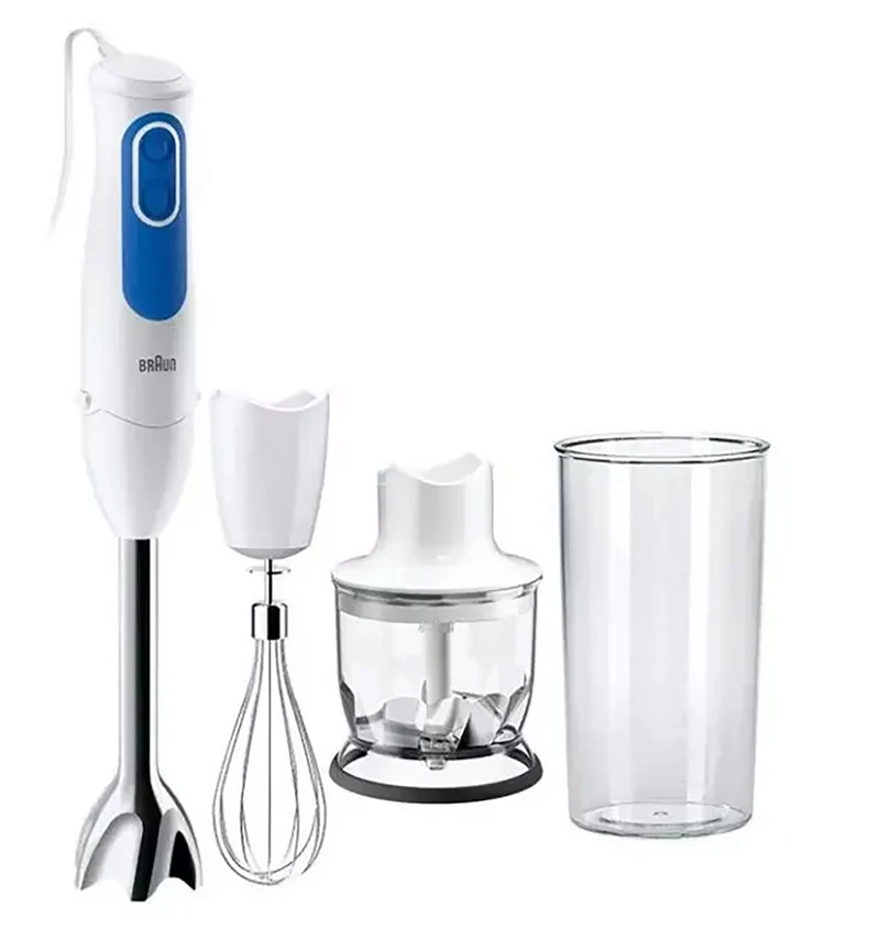 Braun MQ 3025 Spaghetti Stabmixer-Set weiß 700 Watt