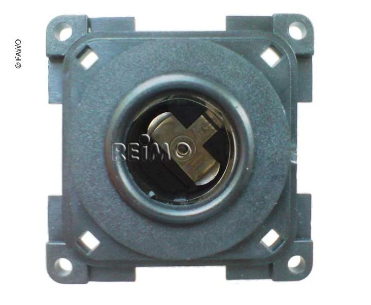 Steckdose 12V/10A AUTO (Zigarettenanzünderdose). Schiefergrau. Lose (unverpackt)