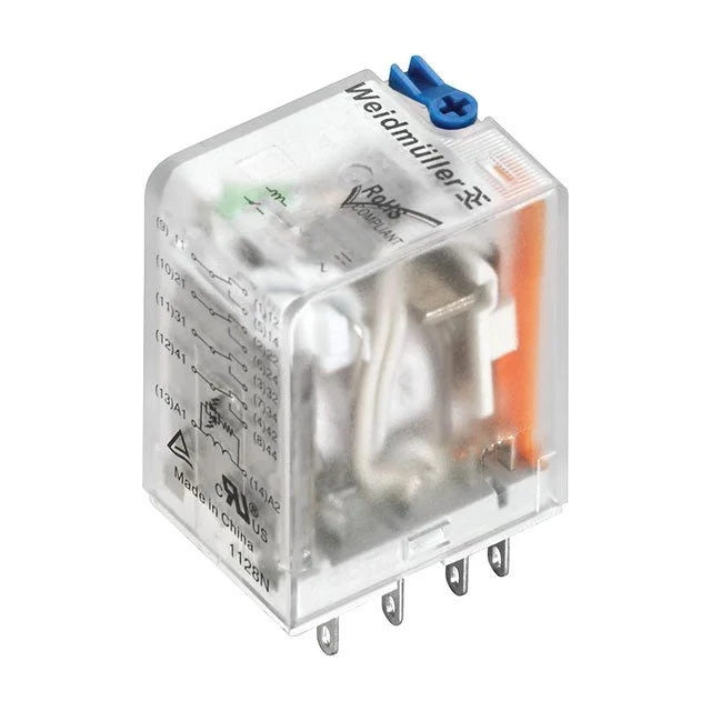 Weidmuller 7760056097 DRM570024LT Relay 4CO 24V DC 5A DIN Rail