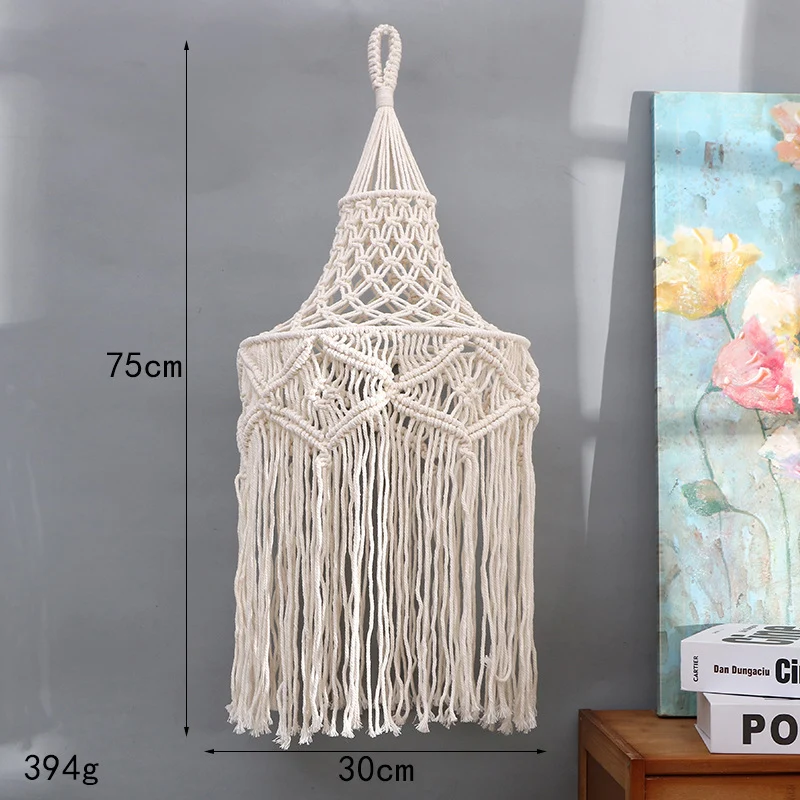 Bohemian Makramee Wandorganizer Karnz