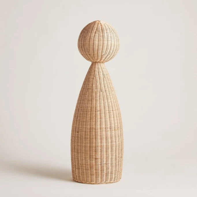 Dekorative Rattanfigur Karnz