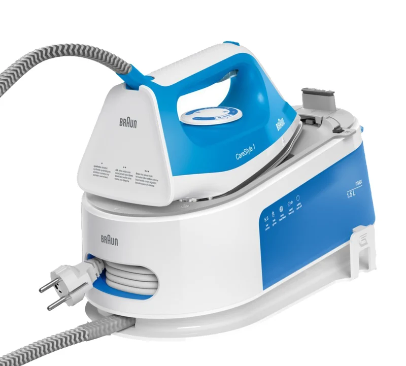 Braun IS 1012 CareStyle1 Dampfbügelstation blau/weiß