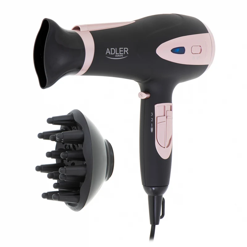 Adler AD 2248b Haartrockner mit Diffusor 2400W schwarz