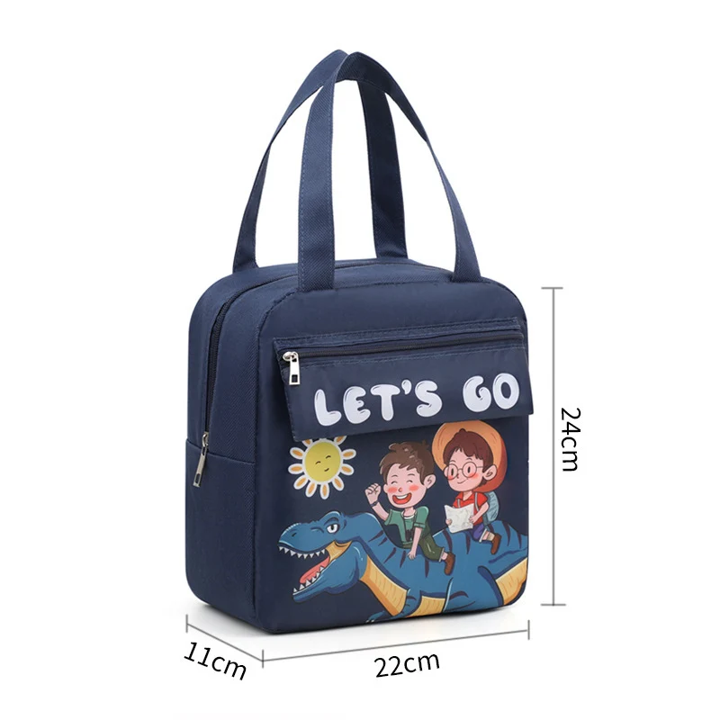 Isolierte Dinosaurier Lunch Tasche