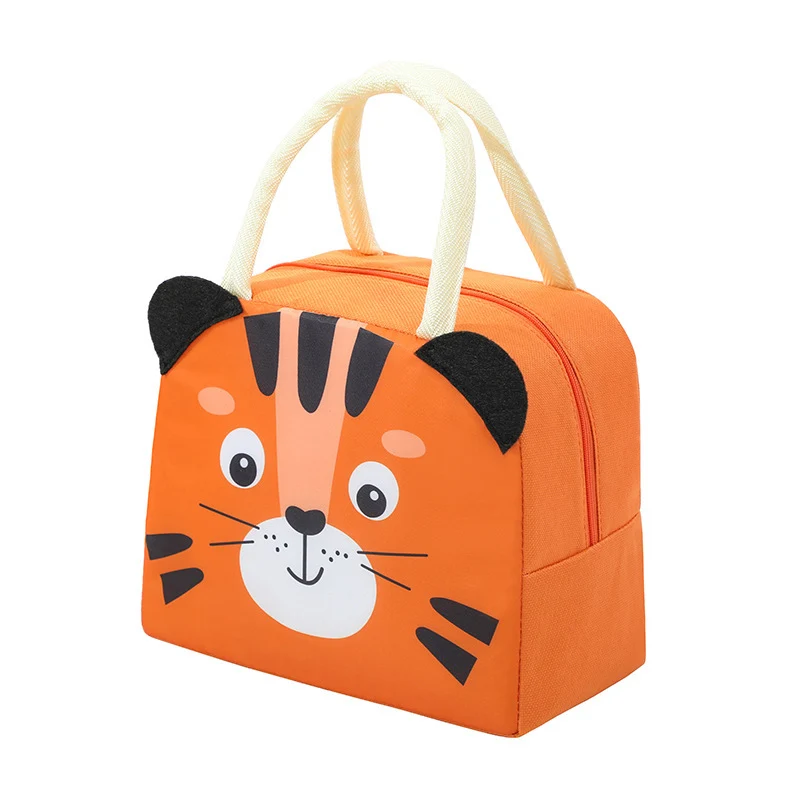 Isolierte tierisch gestaltete Lunch-Kühltasche