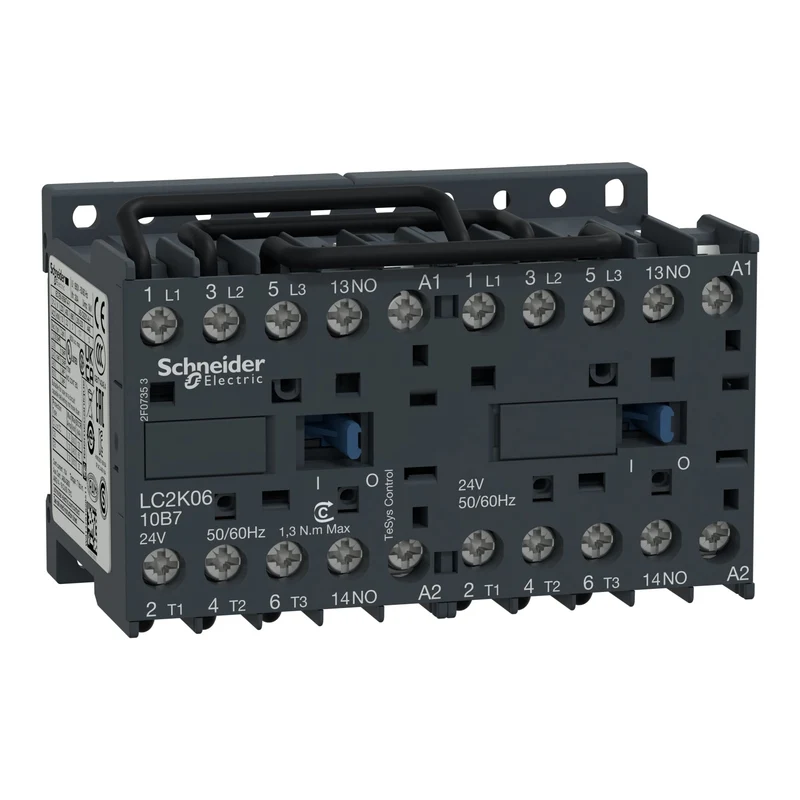 Schneider LC2K0610P7 TeSys K Reversing Contactor 3P 6A 1.5kW 230V AC Coil