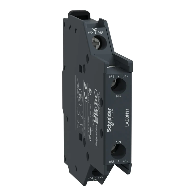 Schneider LAD8N11 Electric LAD8N11 TeSys Auxiliary Contact Block 1NO+1NC