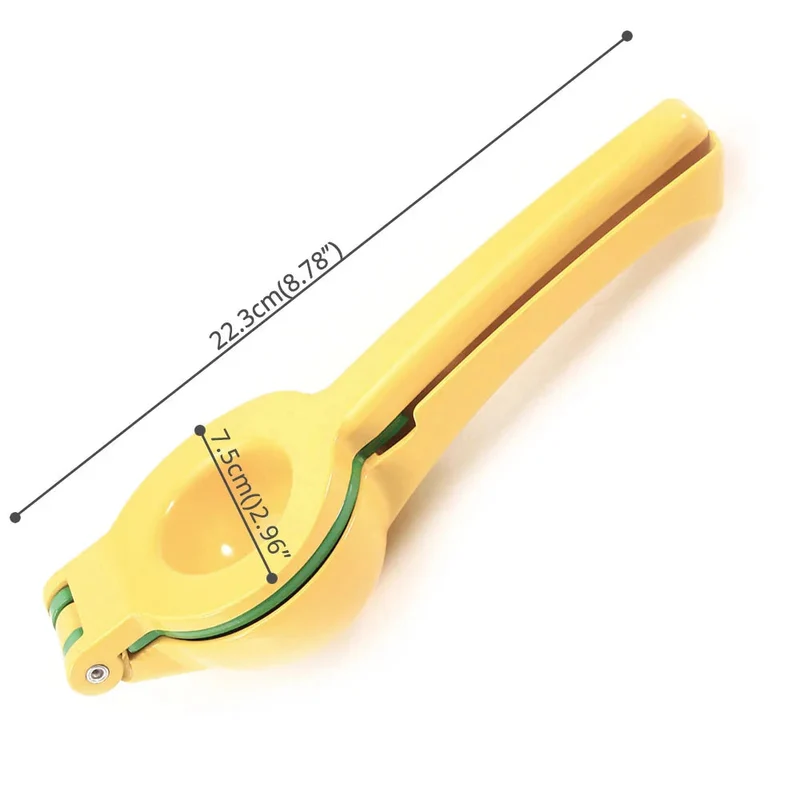 2-in-1 Aluminium Zitruspresse für Zitronen & Limetten