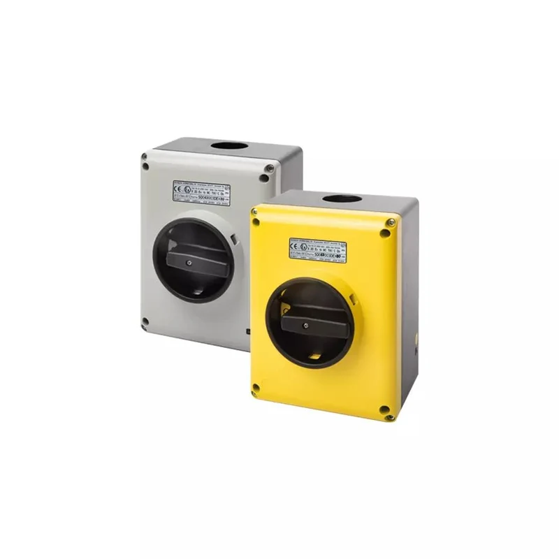 Giovenzana SQ032003DEX09 Switch-Disconnector SQ032 3P 32A Grey Aluminium Enclosu