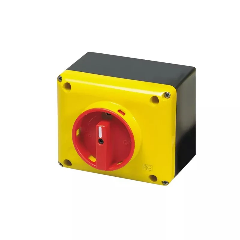 Giovenzana SE160003BC10 Switch-Disconnector SE16 3P 16A Yellow-Black Enclosure