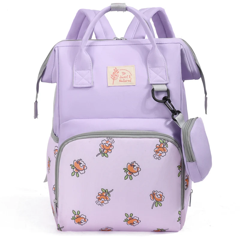 Stilvoller Rucksack mit floralem Muster Karnz