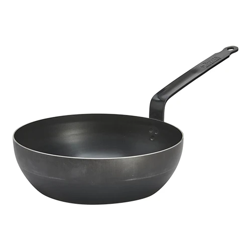 Ponev iz prešanega jekla | de Buyer Blue Carbon | Ø24 cm