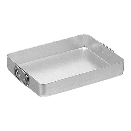 Aluminijast pekač s premičnimi stranskimi ročaji | Pujadas | 35 x 27 x V5,5 cm | 5 l