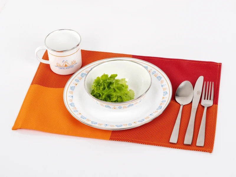 Tischset, farbig, 2-er Set, 30 x 45 cm