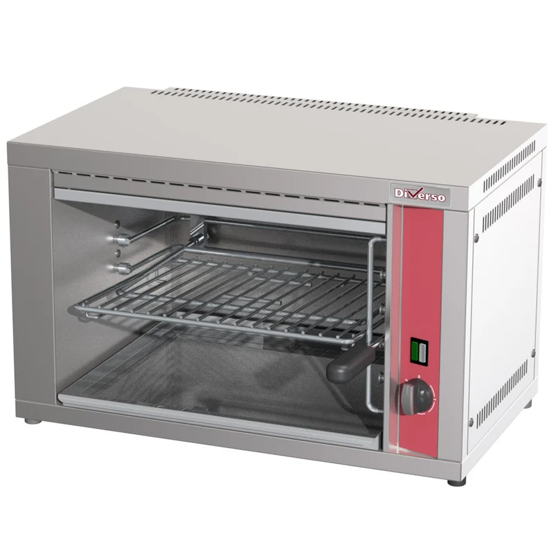 Elektrischer Salamander , Höhenverstellbares Überbackgerät , 2,2 kW, WR-ES40-50