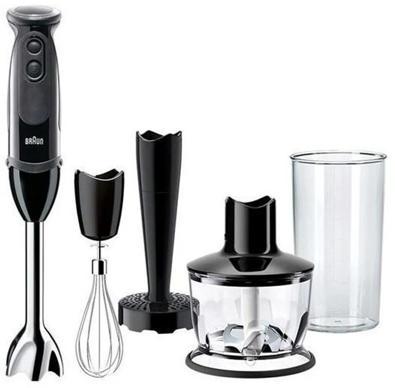 Braun MQ 5237 Multiquick 5V Stabmixer-Set schwarz