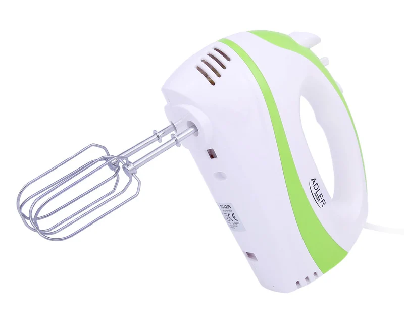 Adler AD 4205 g Handmixer weiß/grün 300 Watt