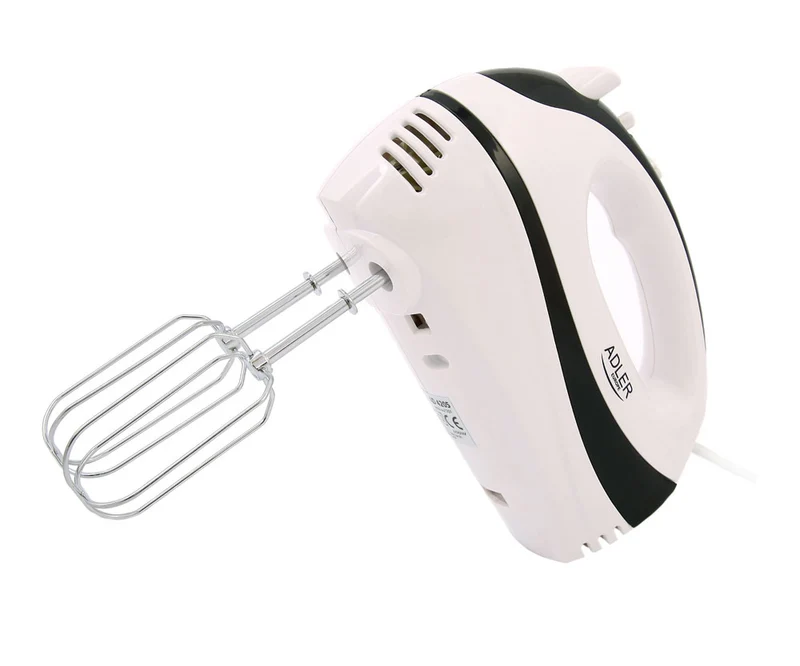 Adler AD 4205 b Handmixer weiß/schwarz 300 Watt