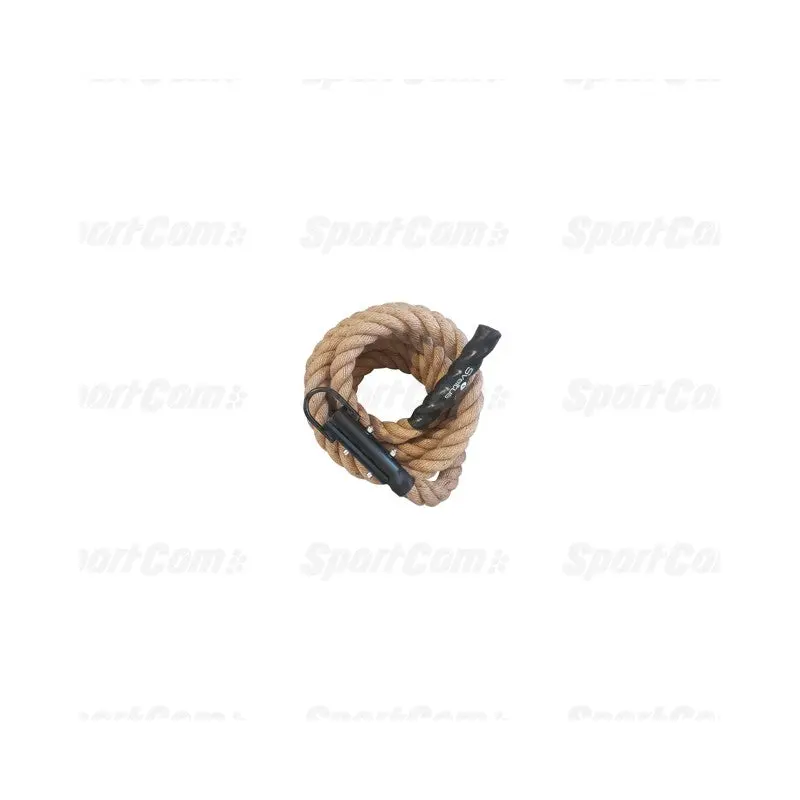 Kletterseil aus Sisal – 5 m, Ø 3,8 cm, mit Stahlhaken