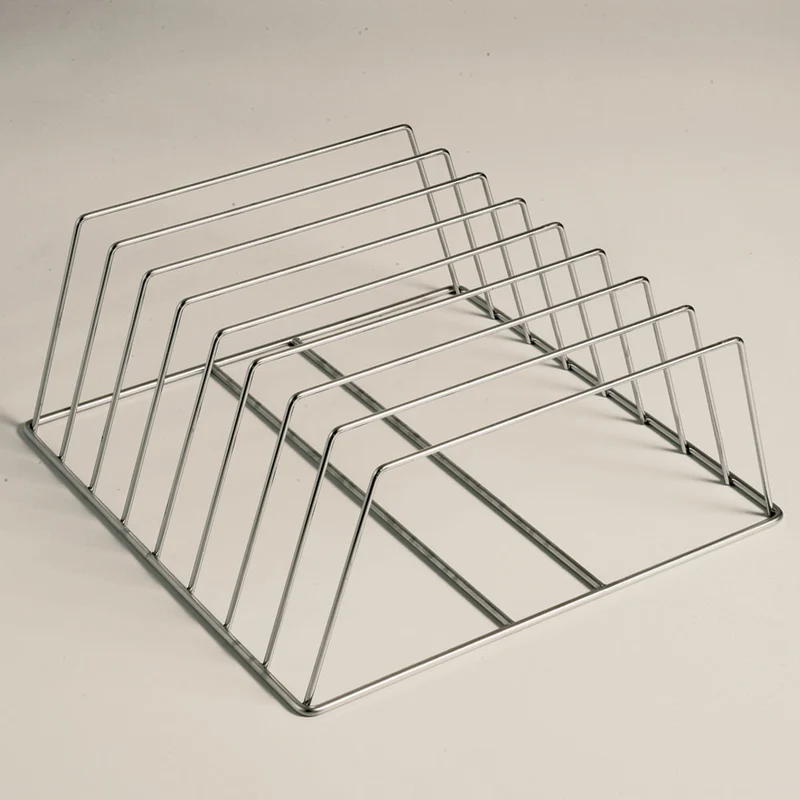 Einsatzgestell Edelstahl für 8 Tabletts , 60 mm Schienenabstand, DITL-68