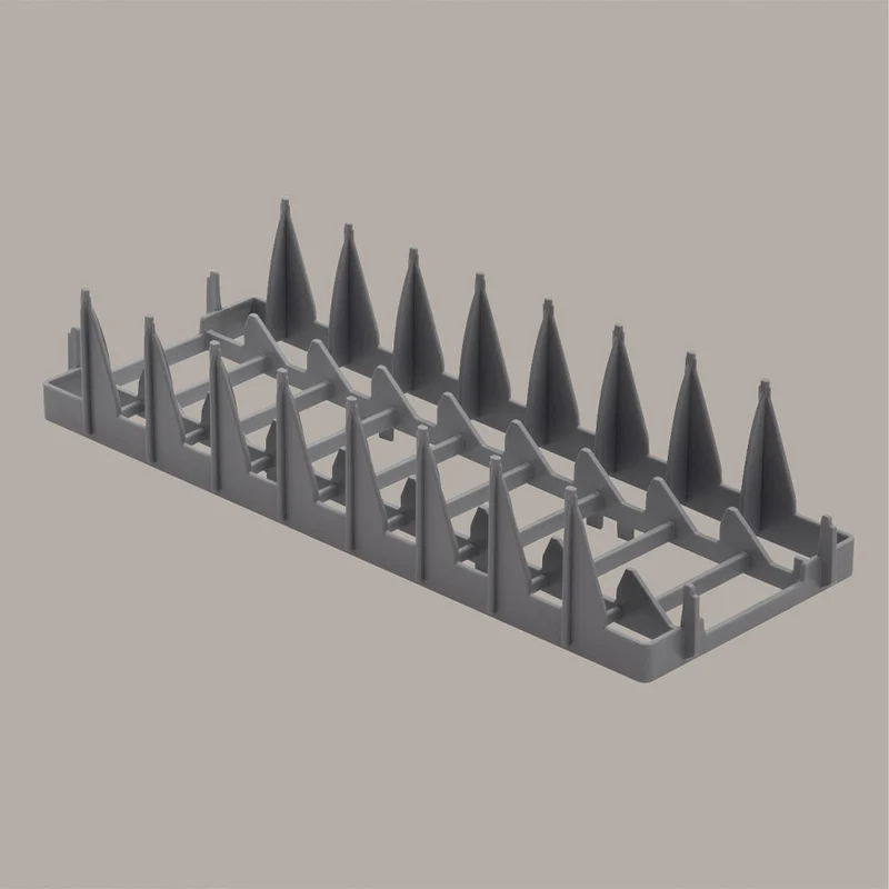 Tellereinsatz für 8 Teller (Ø 240 mm) , für 400x400 mm Spülkörbe, DIP-7A/N